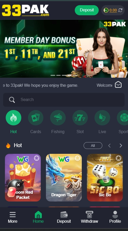 33PAK Game